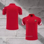 Barcelona Shirt Polo 2022-2023 Red