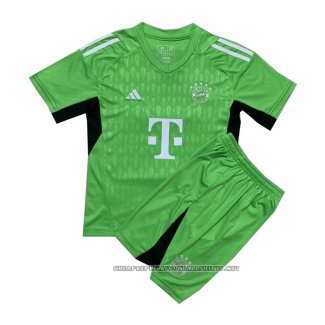 Bayern Munich Away Goalkeeper Shirt 2023-2024 Kid