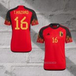 Belgium Player T.Hazard Home Shirt 2022