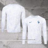 France Away Shirt 2022 Long Sleeve