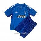 Juventus Goalkeeper Shirt 2023-2024 Kid Blue