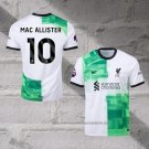 Liverpool Player Mac Allister Away Shirt 2023-2024