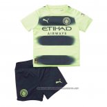 Manchester City Third Shirt 2022-2023 Kid