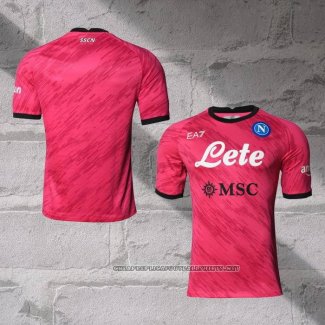 Napoli Goalkeeper Shirt 2022-2023 Rosa