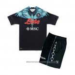 Napoli Kappa x Marcelo Burlon Goalkeeper Shirt 2021 Kid