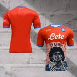 Napoli Maradona Special Shirt 2021-2022 Red