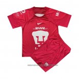 Pumas UNAM Goalkeeper Shirt 2022-2023 Kid Rosa