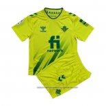 Real Betis Goalkeeper Shirt 2022-2023 Kid Yellow