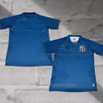 Santos Goalkeeper Shirt 2023 Blue Thailand