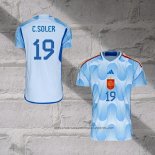 Spain Player C.Soler Away Shirt 2022