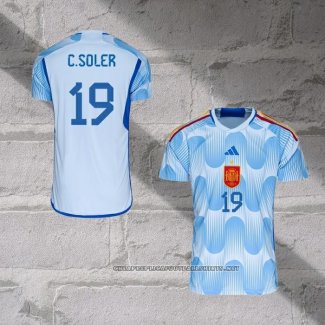 Spain Player C.Soler Away Shirt 2022