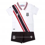 Stoke City Away Shirt 2022-2023 Kid White