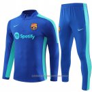 Sweatshirt Tracksuit Barcelona 2023-2024 Blue