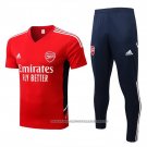 Tracksuit Arsenal 2022-2023 Short Sleeve Red