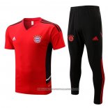 Tracksuit Bayern Munich 2022-2023 Short Sleeve Red