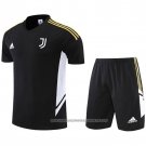 Tracksuit Juventus 2022-2023 Short Sleeve Black - Shorts
