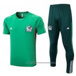 Tracksuit Mexico 2022-2023 Short Sleeve Green