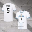 Uruguay Player M.Vecino Away Shirt 2022