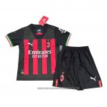 AC Milan Home Shirt 2022-2023 Kid