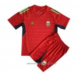 Argentina Goalkeeper Shirt 2022 Kid Red