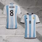 Argentina Player Acuna Home Shirt 2022