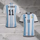 Argentina Player Di Maria Home Shirt 2022