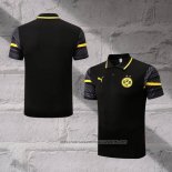 Borussia Dortmund Shirt Polo 2022-2023 Black and Yellow
