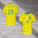 Brazil Player Ederson M. Home Shirt 2022