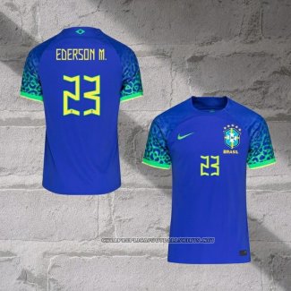 Brazil Player Ederson M. Home Shirt 2022