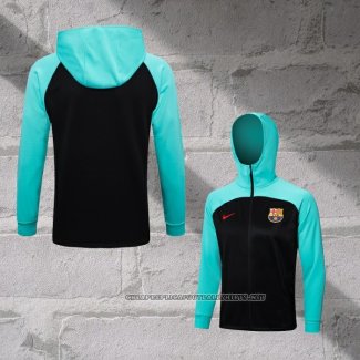 Chaqueta con Capucha del Barcelona 2022-2023 Blue and Black