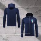 Chaqueta con Capucha del Italy 2022-2023 Blue