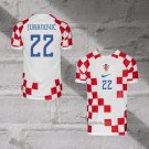 Croatia Player Juranovic Home Shirt 2022