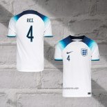 England Player Rice Home Shirt 2022