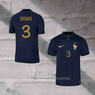 France Player Disasi Home Shirt 2022