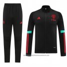 Jacket Tracksuit Manchester United 2023-2024 Kid Black