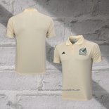 Mexico Shirt Polo 2023-2024 Apricot