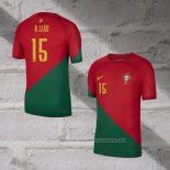 Portugal Player R.Leao Home Shirt 2022