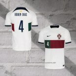 Portugal Player Ruben Dias Away Shirt 2022