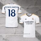 Real Madrid Player Tchouameni Home Shirt 2023-2024