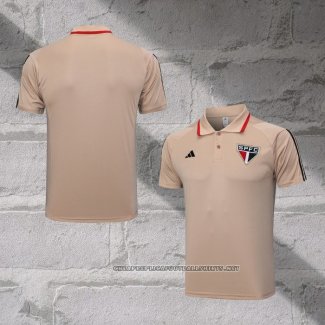 Sao Paulo Shirt Polo 2023-2024 Yellow