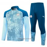Sweatshirt Tracksuit Manchester City 2023-2024 Blue