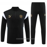 Sweatshirt Tracksuit Manchester City 2023-2024 Kid Black