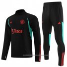 Sweatshirt Tracksuit Manchester United 2023-2024 Black