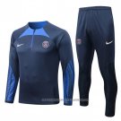 Sweatshirt Tracksuit Paris Saint-Germain 2022-2023 Kid Blue
