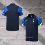 Tottenham Hotspur Shirt Polo 2022-2023 Blue