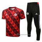 Tracksuit Bayern Munich 2022-2023 Short Sleeve Red
