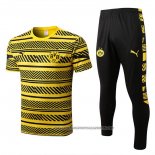 Tracksuit Borussia Dortmund 2022-2023 Short Sleeve Yellow