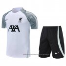 Tracksuit Liverpool 2022-2023 Short Sleeve White - Shorts