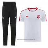 Tracksuit Manchester United 2023-2024 Short Sleeve White