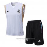 Tracksuit Real Madrid 2023-2024 Without Sleeves White